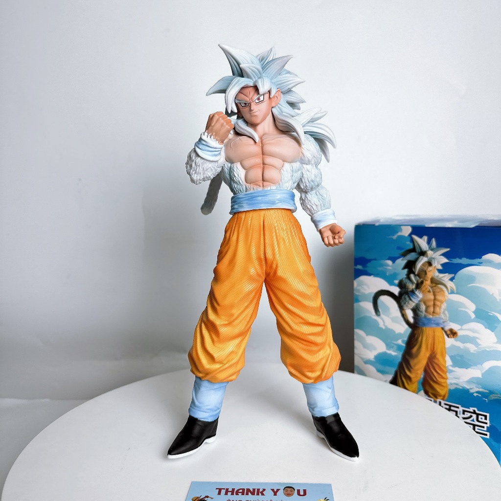 Mô hình Goku SSJ5 ,mô hình Songoku siêu saiyan cấp 5 trong Dragonball 30cm Ongchumohinh -MH578
