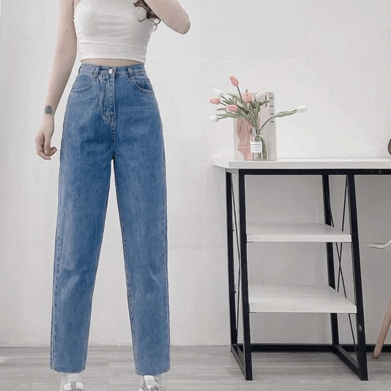 Quần Jean Nam Nữ Bigsize 65-105Kg thời trang trẻ basic phù hợp với mọi phong cách