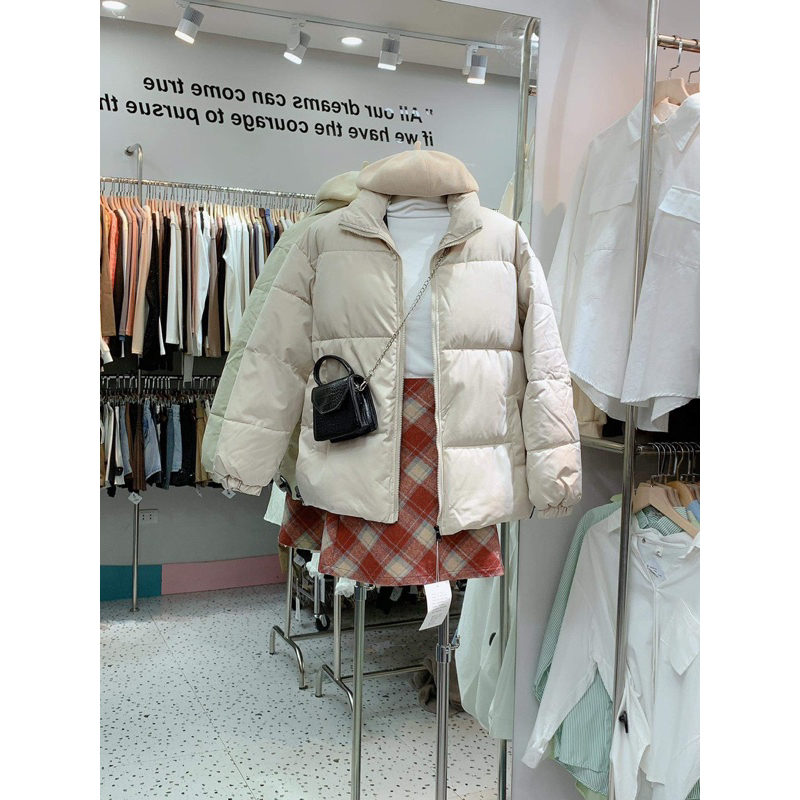 Chân váy ngắn sọc caro trẻ trung xinh xắn