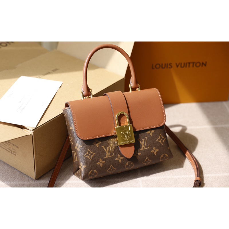 Túi Xách LV Locky BB Đỏ Đen Hồng Nâu Size 20  -  By Anh Dinh Phuong