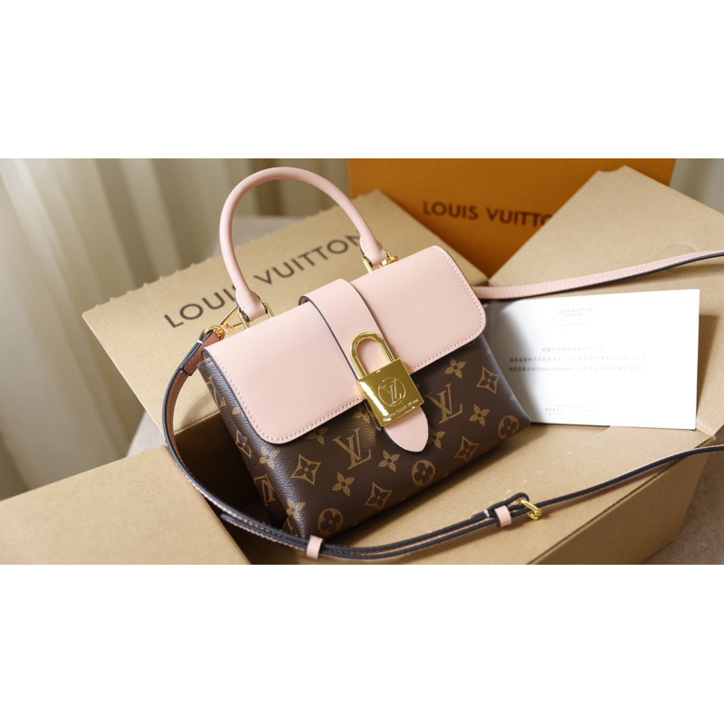 Túi Xách LV Locky BB Đỏ Đen Hồng Nâu Size 20  -  By Anh Dinh Phuong