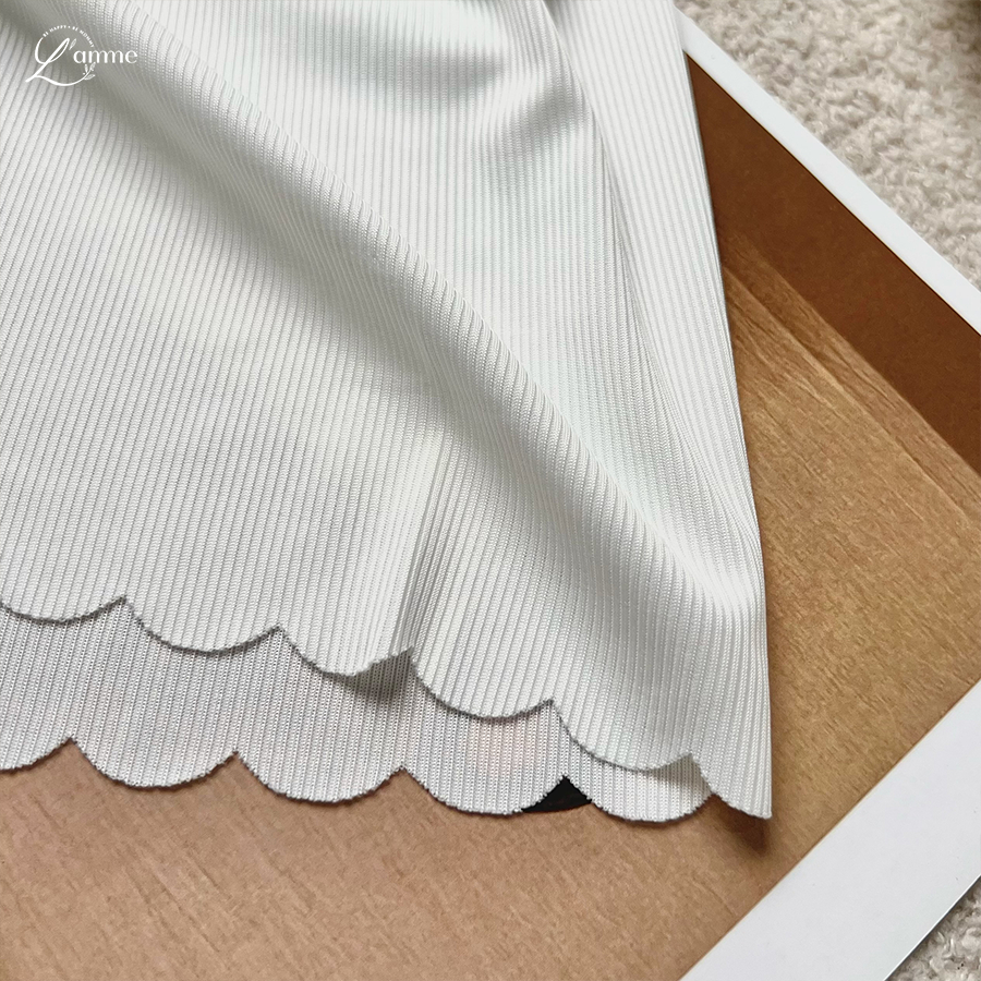 Quần Trong Váy viền sóng bầu chất thun tăm co dãn tốt mềm mát, có dây kéo điều chỉnh eo thoải mái By LAMME