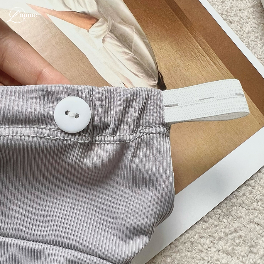 Quần Trong Váy viền sóng bầu chất thun tăm co dãn tốt mềm mát, có dây kéo điều chỉnh eo thoải mái By LAMME