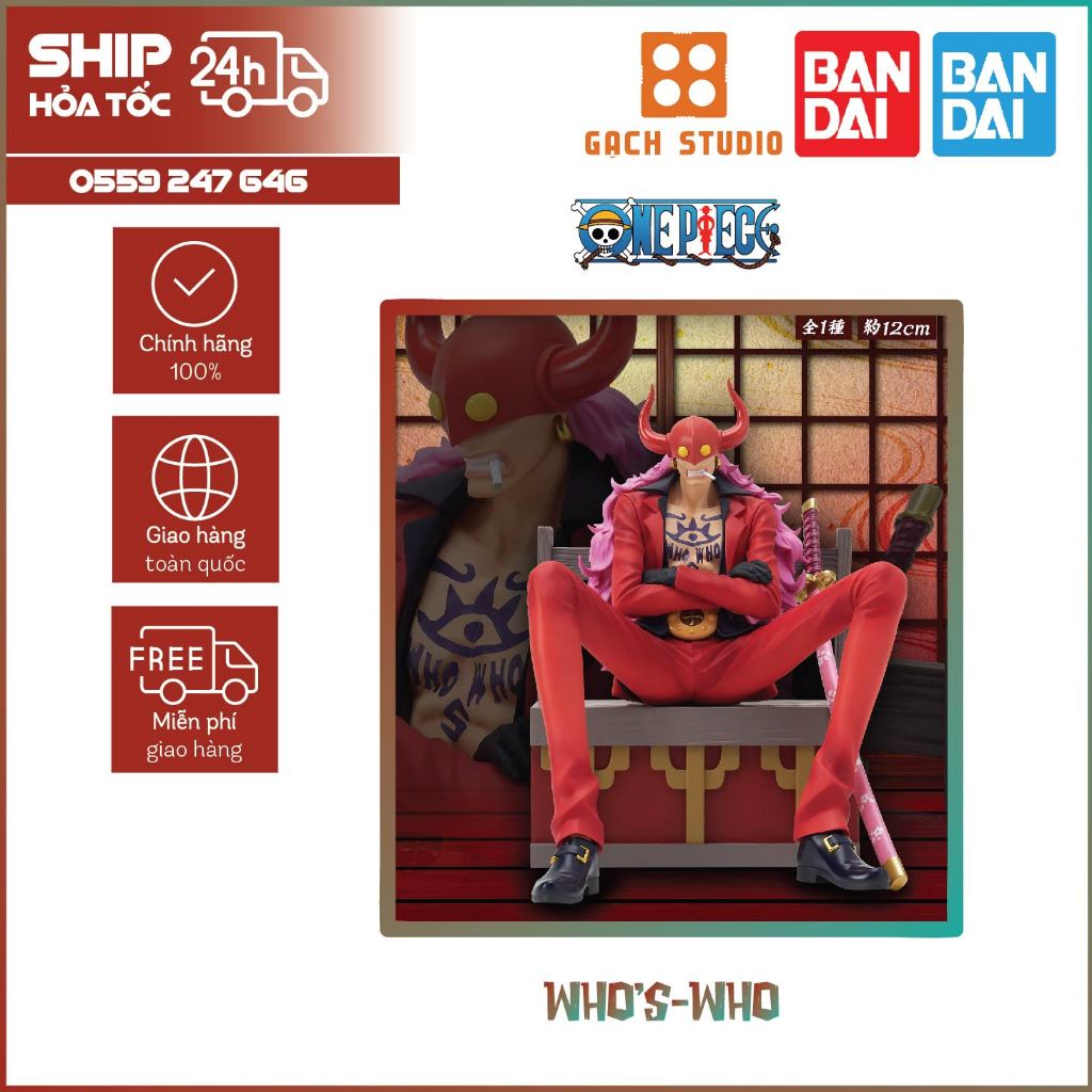 Mô hình Bandai One Piece Nhân Vật Who's Who