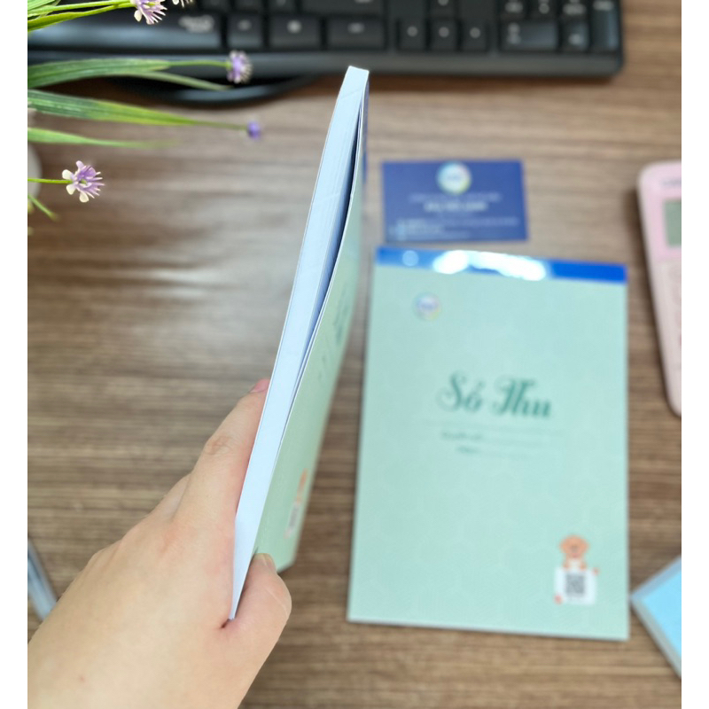 Sổ thu - sổ chi riêng lẻ khổ a5 / 70 tờ quyển giấy 80gsm