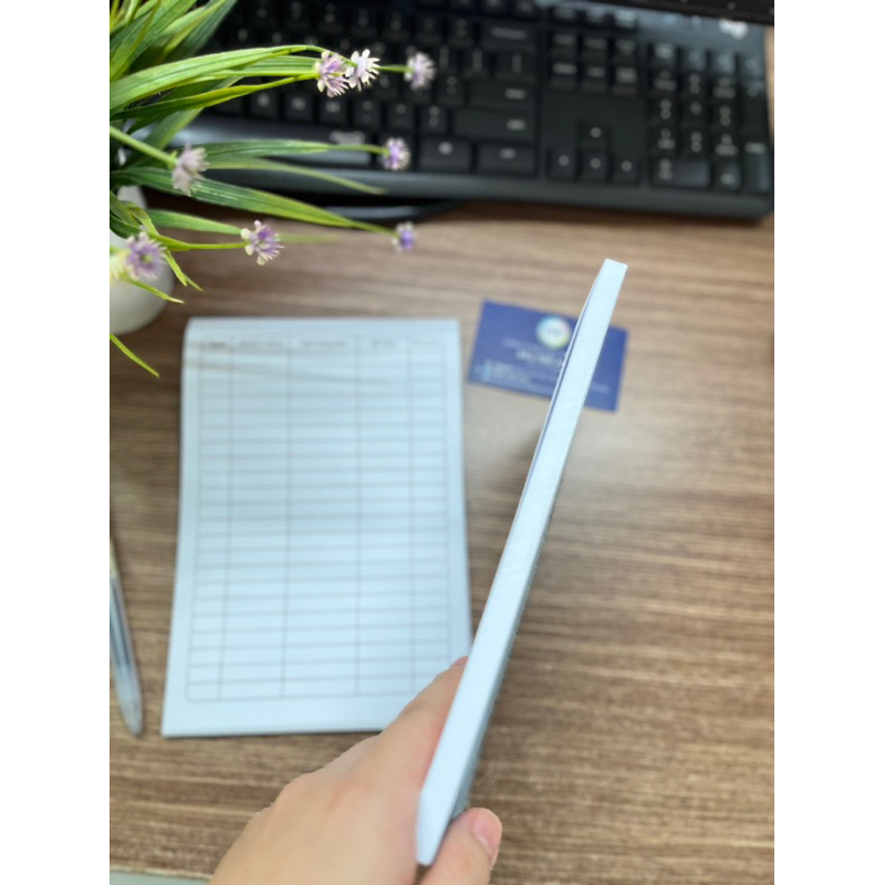 Sổ ghi nợ khổ a5/ 70 tờ giấy 80gsm
