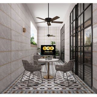 Tấm ốp dán tường- dán nền vân đá hoa cương cao cấp lớp tráng nhôm - đẹp như thật sang trọng bền khổ lớn 60*60