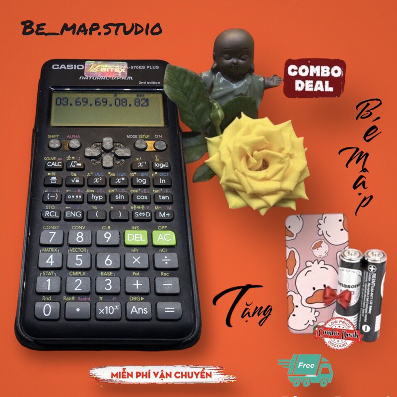 | Máy Tính Cầm Tay CASIO FX-570VN PLUS 2nd Edition CŨ Chính Hãng.