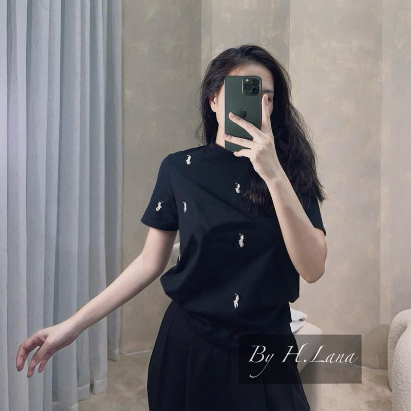 Bán sỉ - ÁO PHÔNG THÊU TRÀN HÌNH NGỰA
