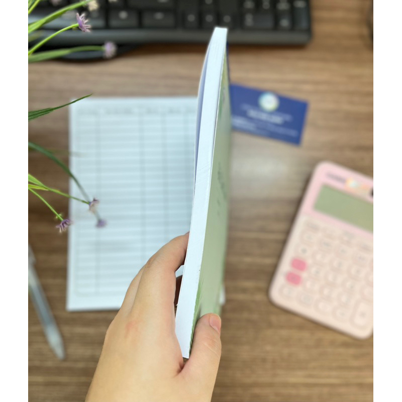 SỔ GHI GIÁ khổ a5/ 70 tờ giấy 80gsm