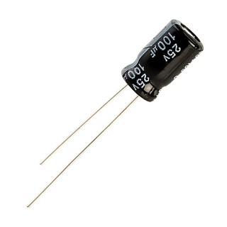 Combo 10 tụ hóa phân cực 25v 100uf