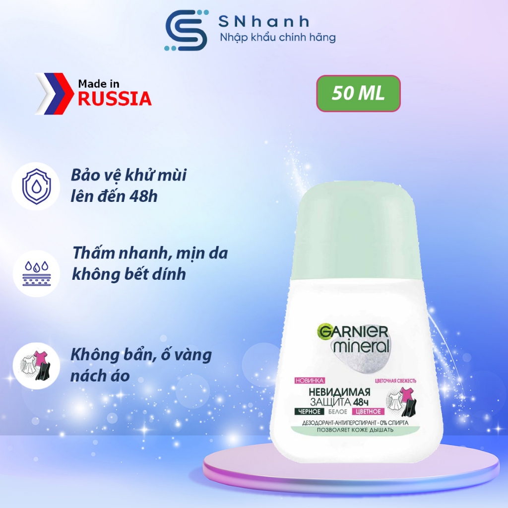Khử mùi Garnier Active Control bảo vệ 48h