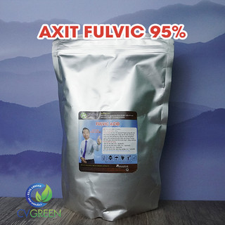 Axit Fulvic 95% (Fulvic Acid) tan trong nước (gói 1kg)