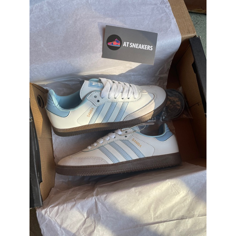 Giày Adidas Samba Baby Blue
