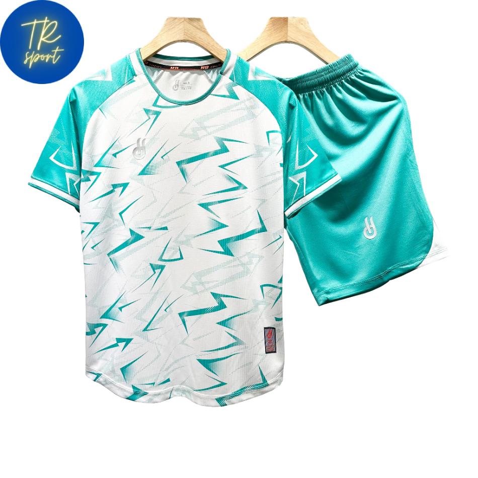 Bộ Quần Áo Bóng Đá Legends Trắng Xanh - Đồ Đá Banh 2024 - Vải Mè Cao Cấp - Bền, Mát, Đẹp - TR Sport