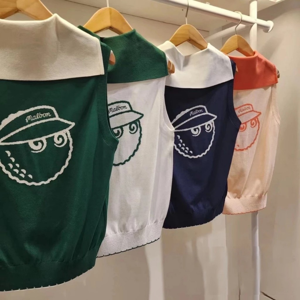 ÁO GOLF NỮ MALBON CHẤT LIỆU DỆT KIM CO GIÃN TỐT