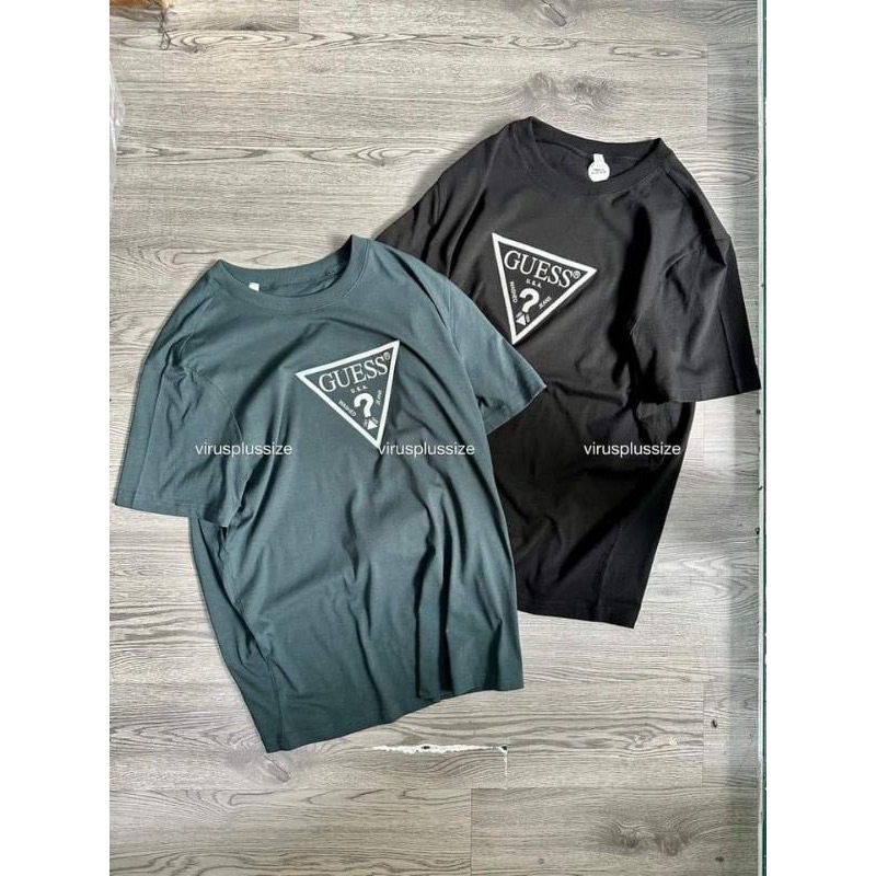 [virusplussize]Áo thun GUE.SS unisex bigsize