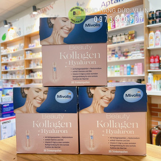 Đủ Bill- Sản Phẩm Mivolis Beauty Kollagen - 20 ống (hàng Đức đủ Bill)