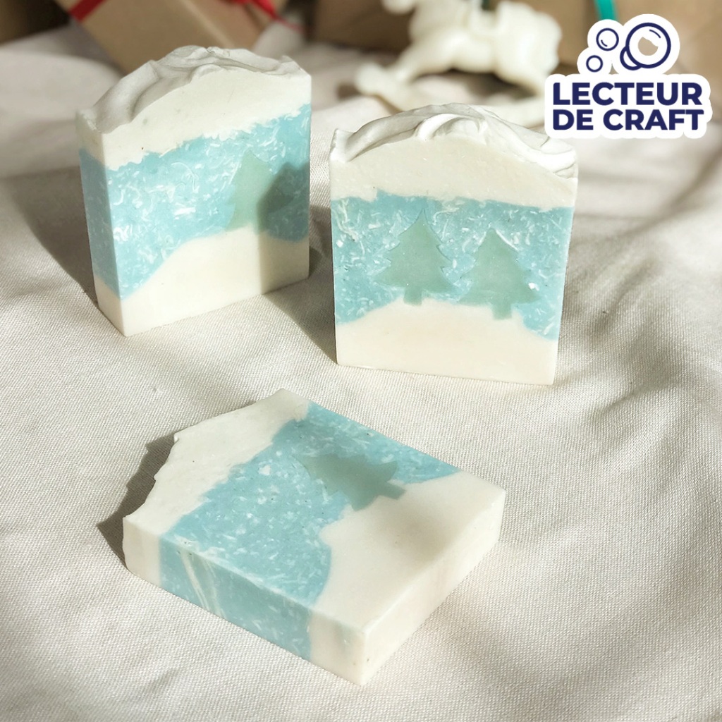 Xà phòng Cây thông với tinh dầu thông giúp thư giãn, dưỡng da