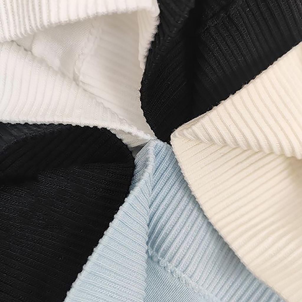 Áo Bra Cotton Gân Tăm Co Giãn 4 Chiều - Bra Mút Mỏng Mềm Mại, Hở Lưng Quyến Rũ ZANABRA B3044