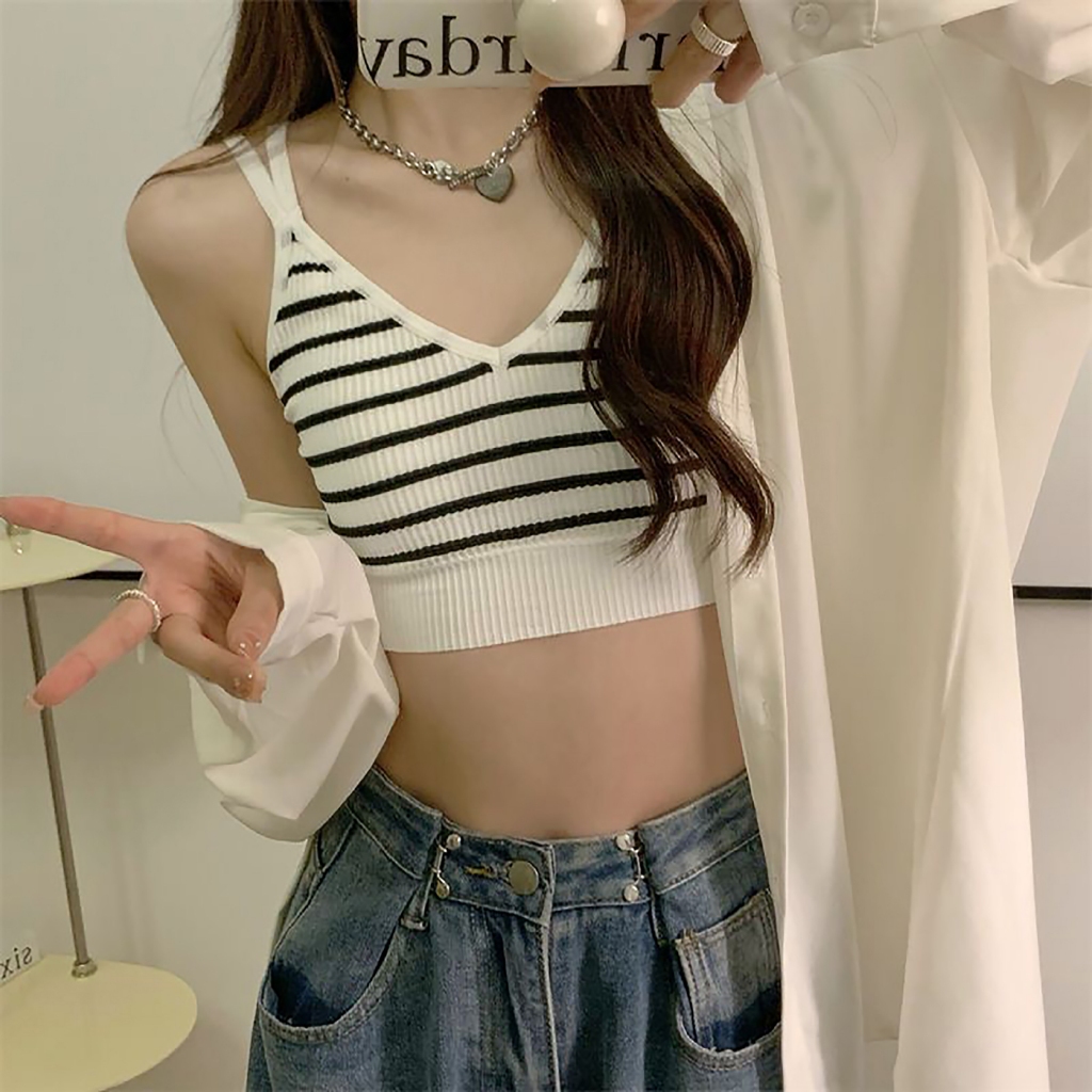 Áo Bra Cotton Gân Tăm Co Giãn 4 Chiều - Bra Mút Mỏng Mềm Mại, Hở Lưng Quyến Rũ ZANABRA B3044