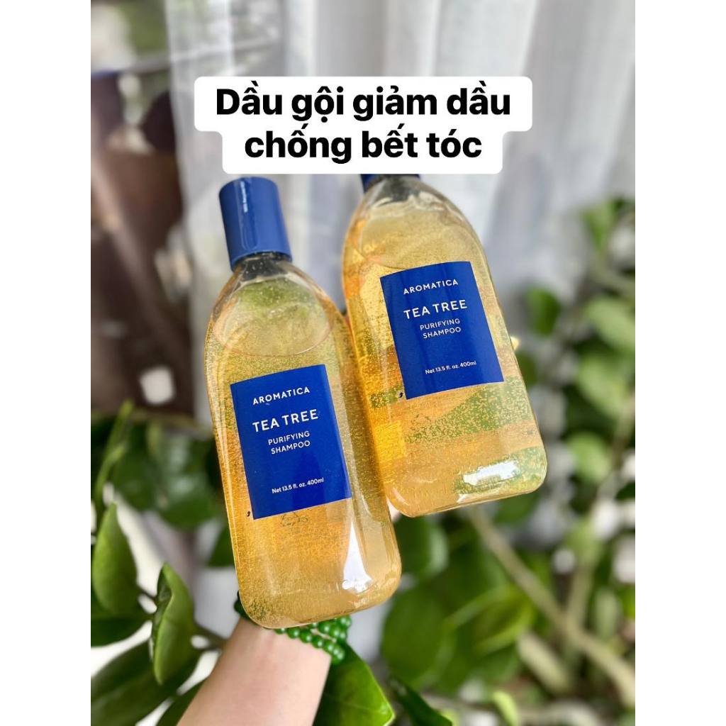 Dầu gội, xả Aromatica 400ml