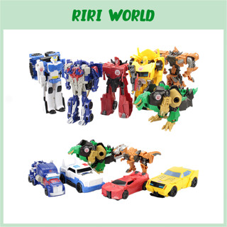 Mô hình Robot biến hình xe ô tô đồ chơi Transformer Optimus Prime, Bumblebee, Megatron, Máy Bay mini