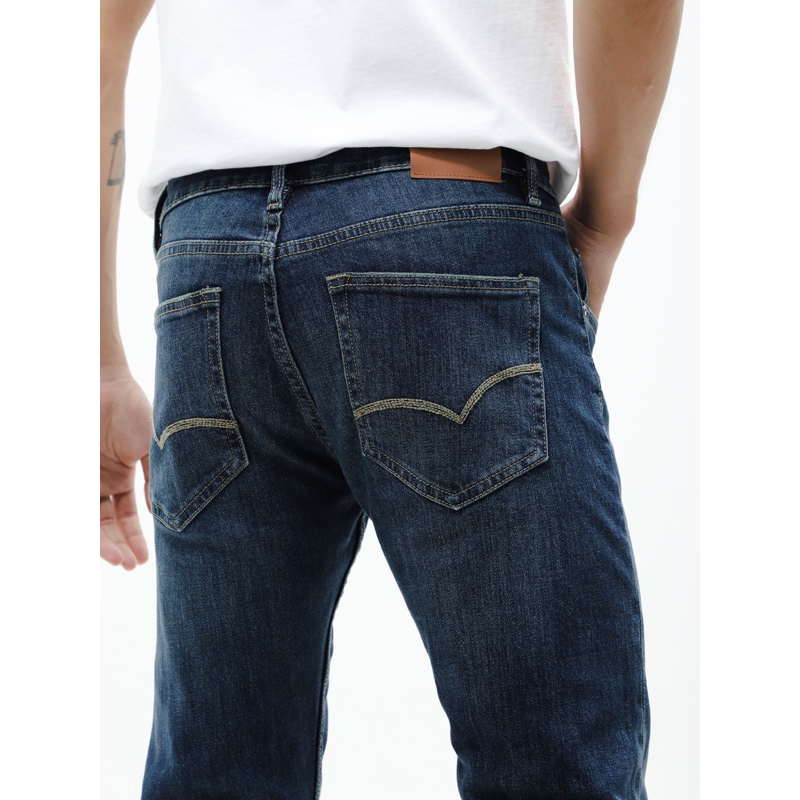 JEANS DEFOXX DÁNG SUÔNG MÀU XANH 231116
