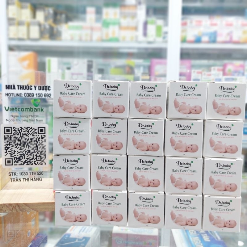 Dr.baby_Baby care cream_Kem bôi hăm tã, chàm sữa rôm sảy