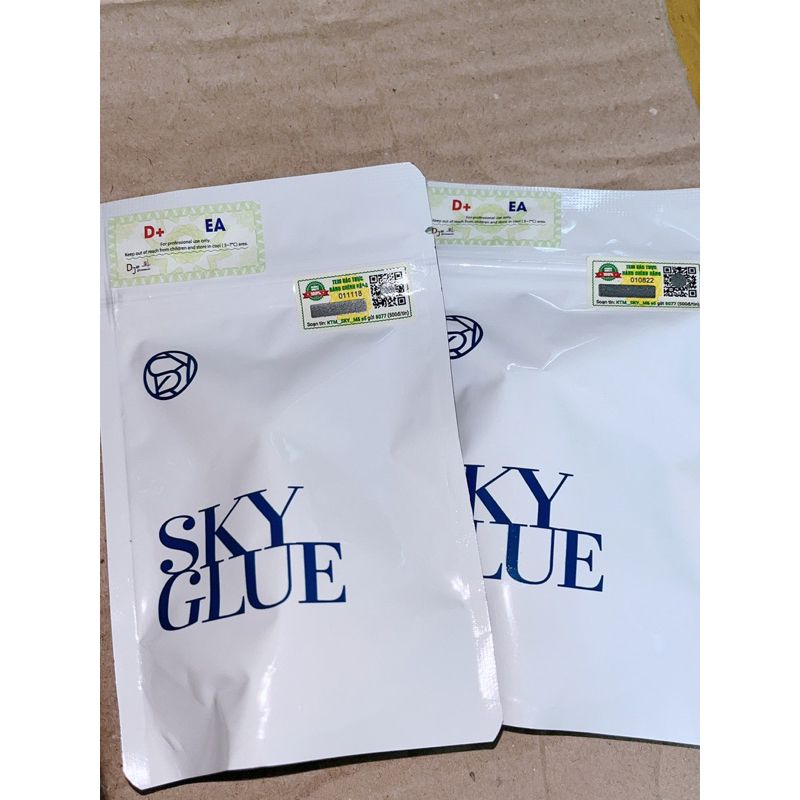Keo nối mi Sky d khô 3-4s
