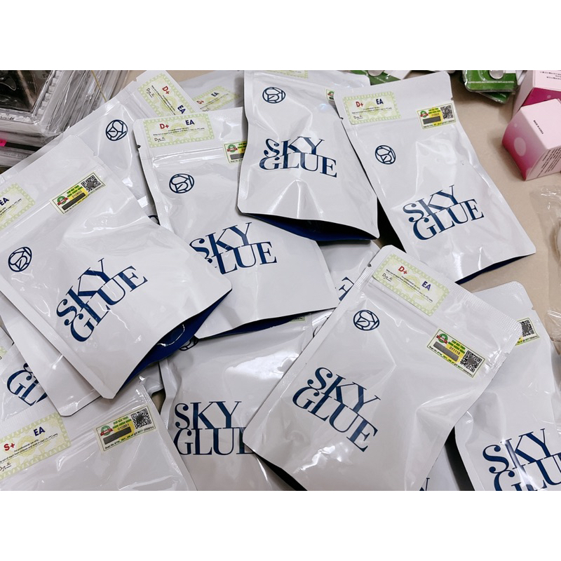 Keo nối mi Sky d khô 3-4s