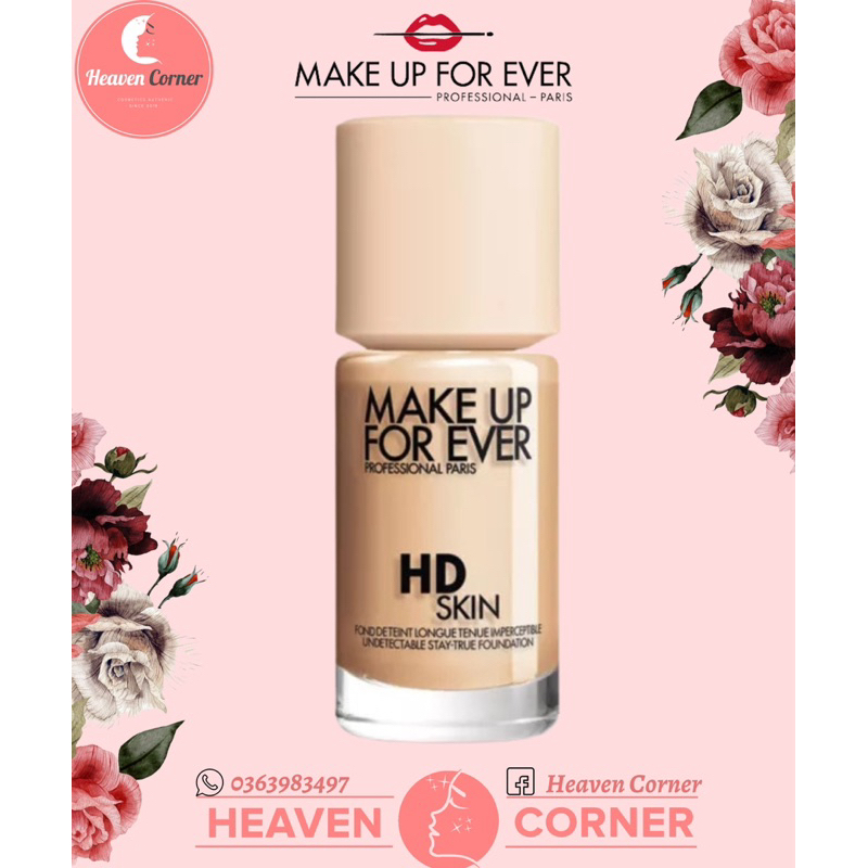 Kem Nền Make Up For Ever HD Skin Foundation 30ml