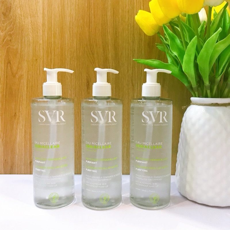 Nước Tẩy Trang Dành Cho Da Dầu, Mụn SVR Sebiaclear 400ml