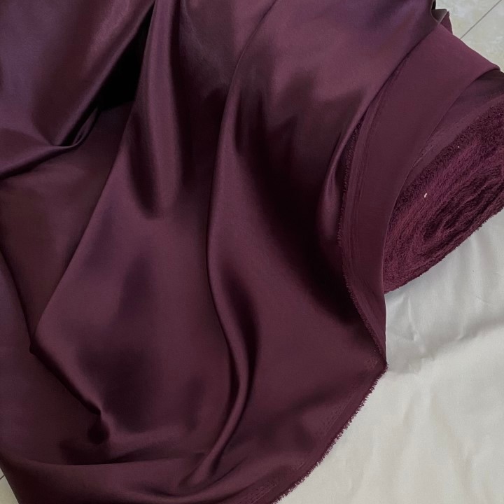 Vải Phi Lụa Trơn Khổ 1m4 - Chất Mỏng Rũ, Láng Bóng, Co Giãn Nhẹ 2 Chiều - May Bộ Áo Dài, Bà Ba, Đầm Thiết Kế