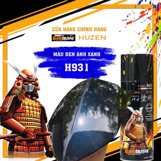 Sơn Samurai H931 màu Đen Ánh Xanh cực HÓT công thức nhận bản chống rạn nứt kháng xăng