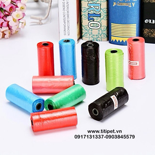 Combo Cuộn Túi Nilon Dọn Phân, hốt phân Chó Mèo