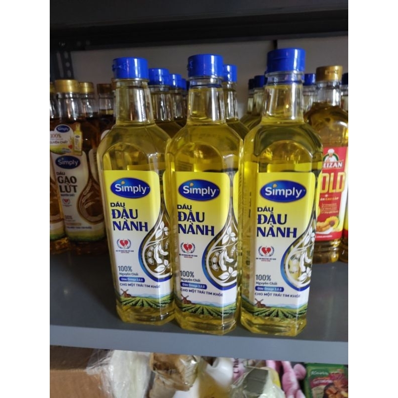 Dầu ăn Simply 1L