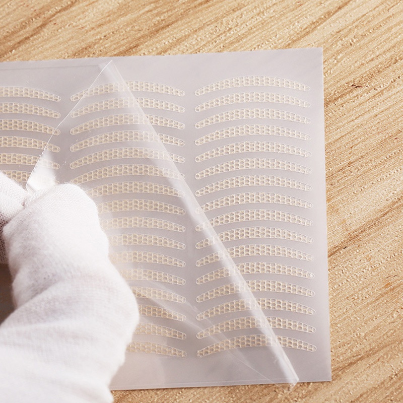 Briskyee🎶Kích Mí Tàng Hình Trong Suốt Tàng Hình Vân Lưới Sẵn Keo 48 miếng