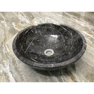 Lavabo đá tự nhiên đen vệt mưa