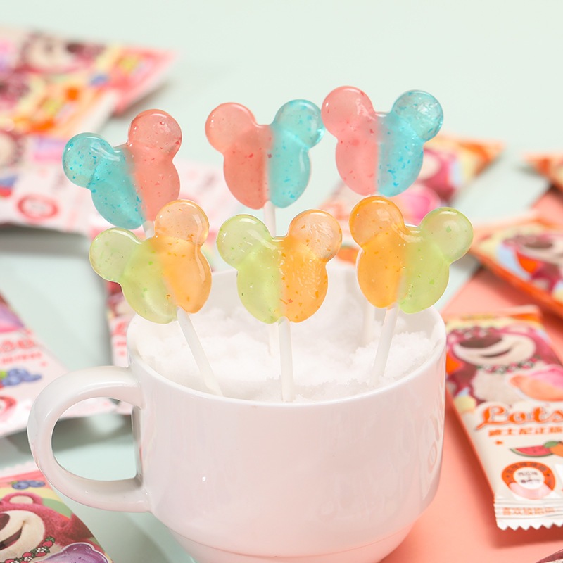 Kẹo mút Gấu dâu Lotso mix vị trái cây Disney
