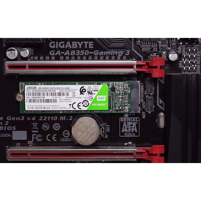 Ổ Cứng SSD WD Green M2 Sata 3 240gb - Hàng Chính Hãng