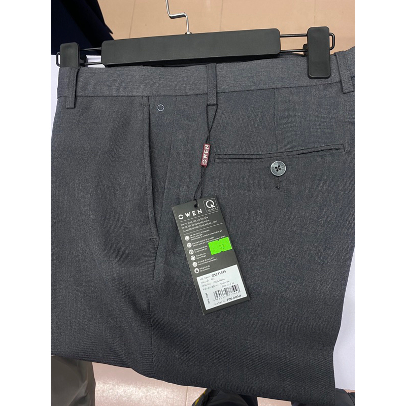 Owen - Quần Âu 100% Nano Slimfit mềm mại phong cách