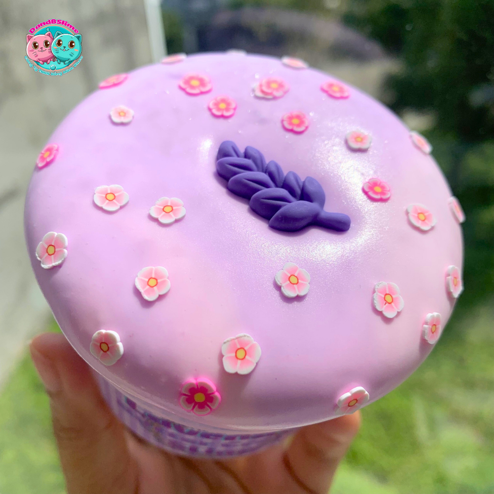 Slime Lavender Butter Cream - Chất nhờn ma quái thơm,dẻo,mịn tay và an toàn, hàng Việt Nam Handmade
