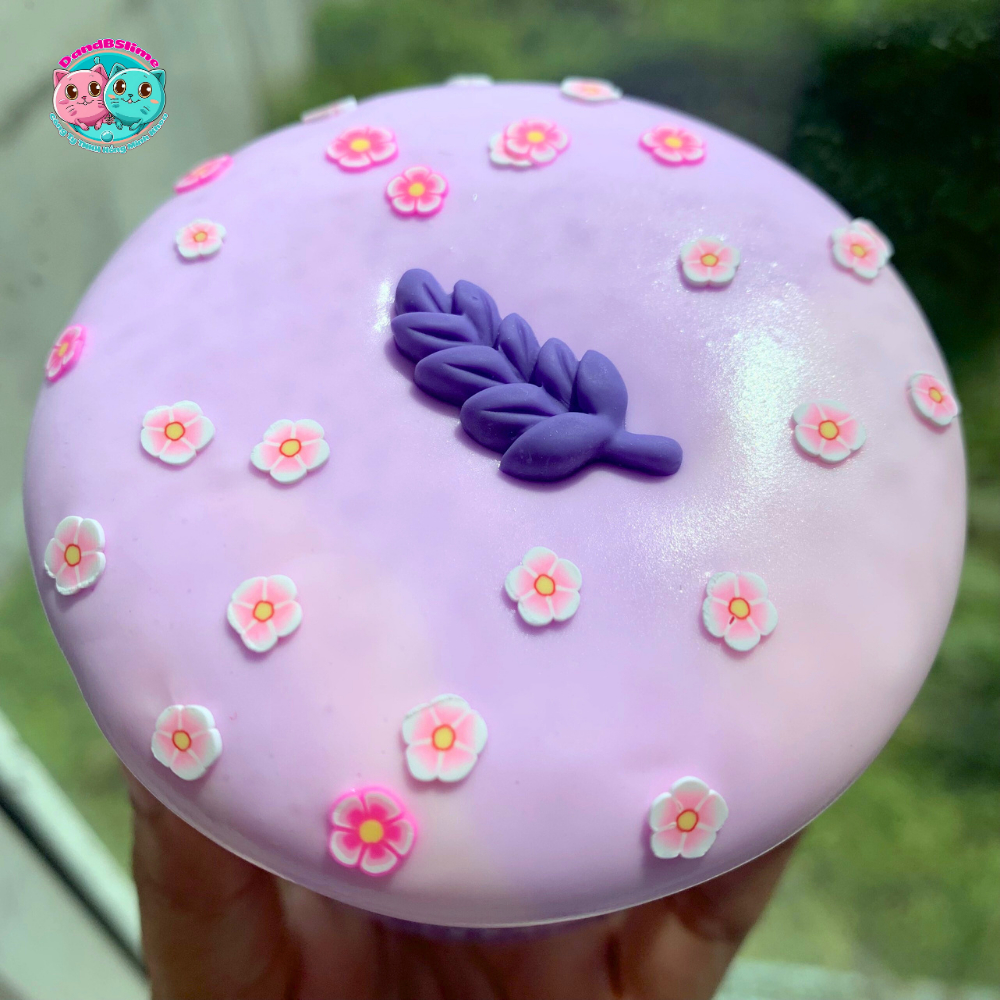 Slime Lavender Butter Cream - Chất nhờn ma quái thơm,dẻo,mịn tay và an toàn, hàng Việt Nam Handmade