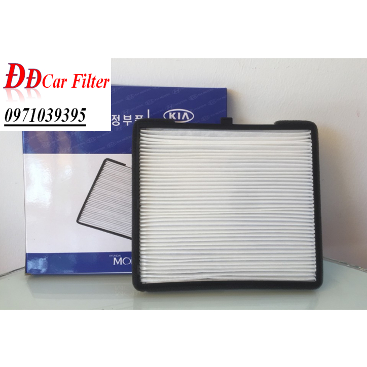 Lọc gió điều hòa, máy lạnh xe Kia Morning (2003-2022), Kia Picanto, Hyundai I10. Mã sản phẩm: 97133-07000
