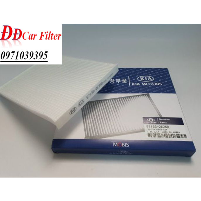Lọc gió điều hòa, máy lạnh xe KIA K3 (2012-2016), Cerato (2016-2018), Creta, Rondo, Avante, Creta. OEM: 971332E250
