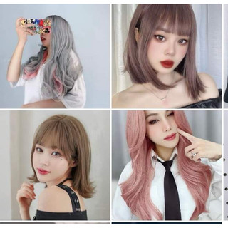 Tóc giả /wig ngẫu nhiên lưới hoa mới 100%