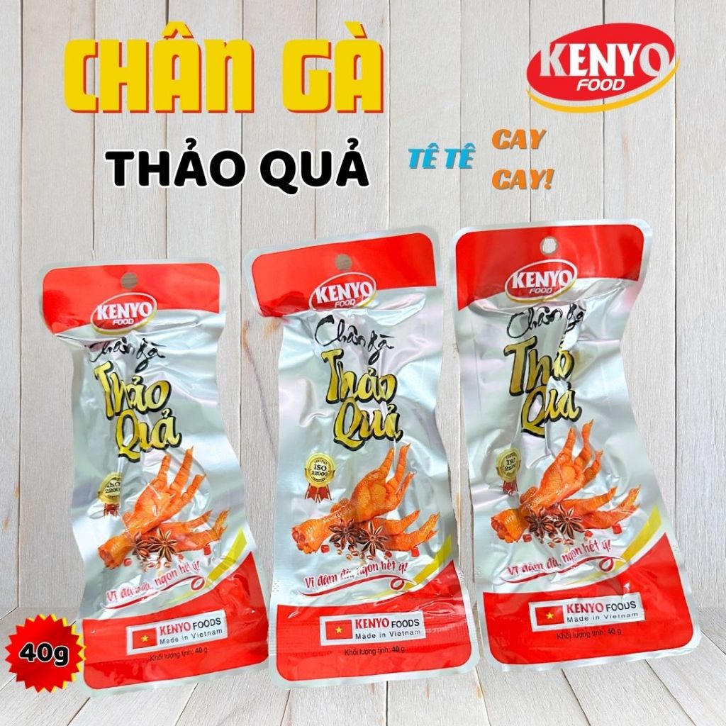 10 CHÂN GÀ THẢO QUẢ 52g