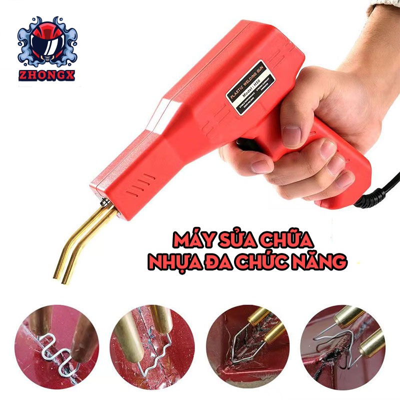 Súng hàn 220V 🔥 Mỏ hàn cho máy hàn Bộ dụng cụ sửa chữa cản nhựa Sửa chữa ô tô Súng hàn sửa chữa bội thu