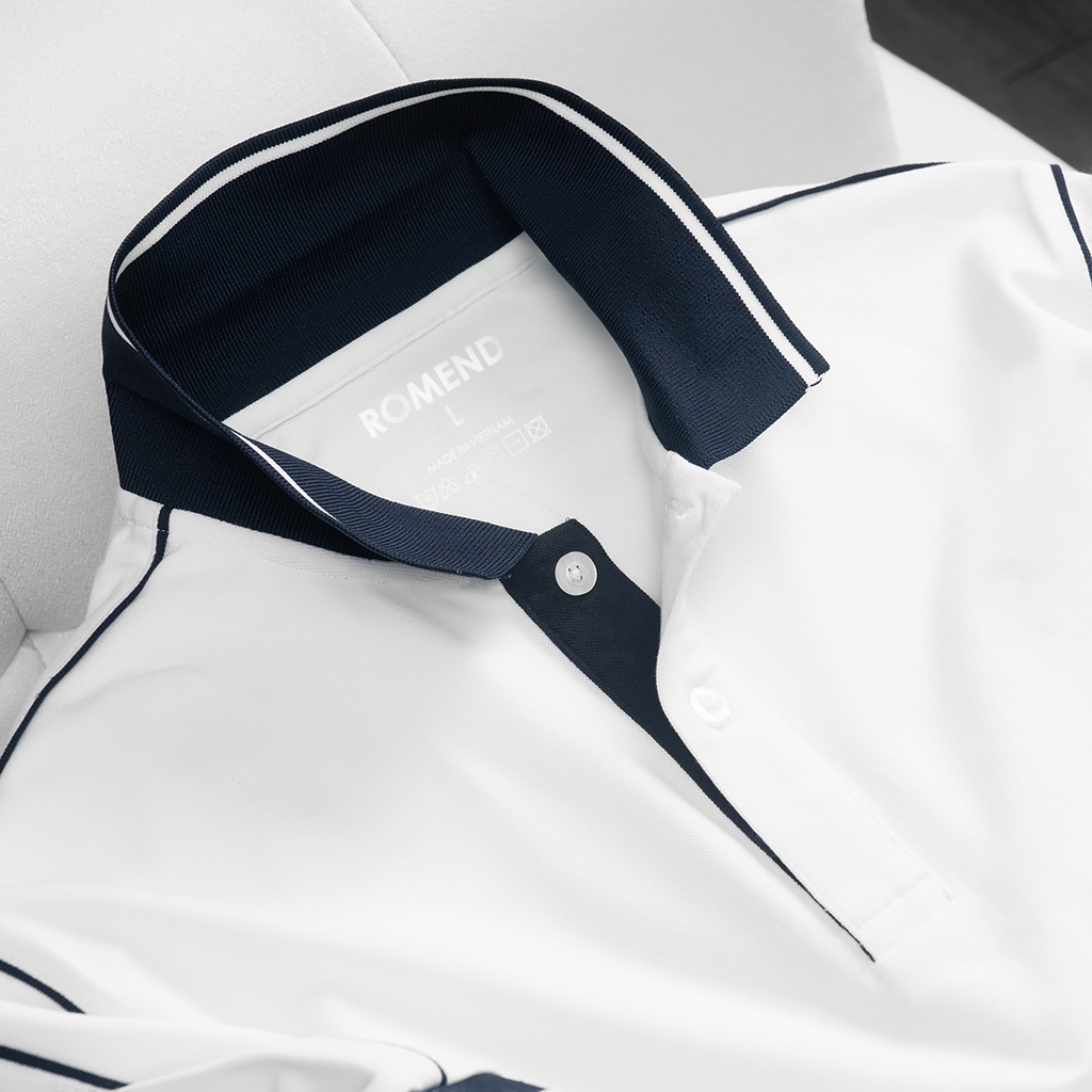 Áo thun polo nam ZEUS vải cotton cá sấu cao cấp, chuẩn form, sang trọng, lịch lãm - ROMEND